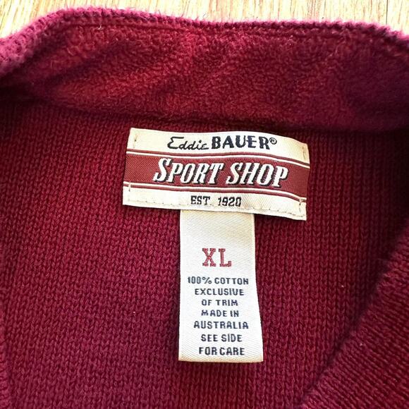 Men's Vintage Eddie Bauer Y2K Sweater - Excellent Condition! - Picture 5 of 5